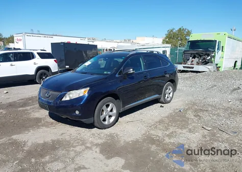 2010 Lexus Rx 350 из США, поврежденный, VIN 2T2BK1BA8AC008638